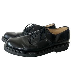 Texas Steer leather Oxford dress shoes oil resistant occupation work preppy 9.5